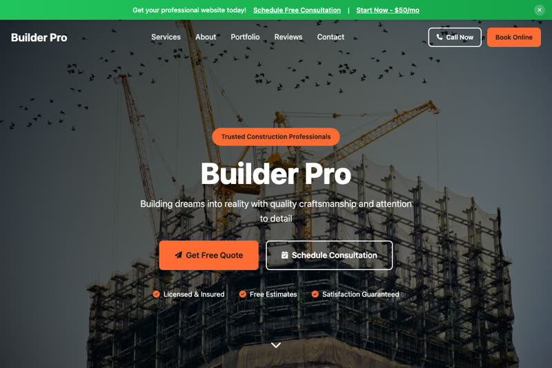 Construction Template