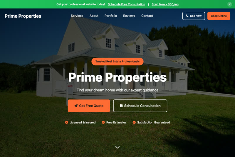Real Estate Template