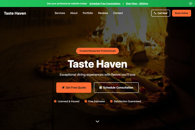 Restaurant Template